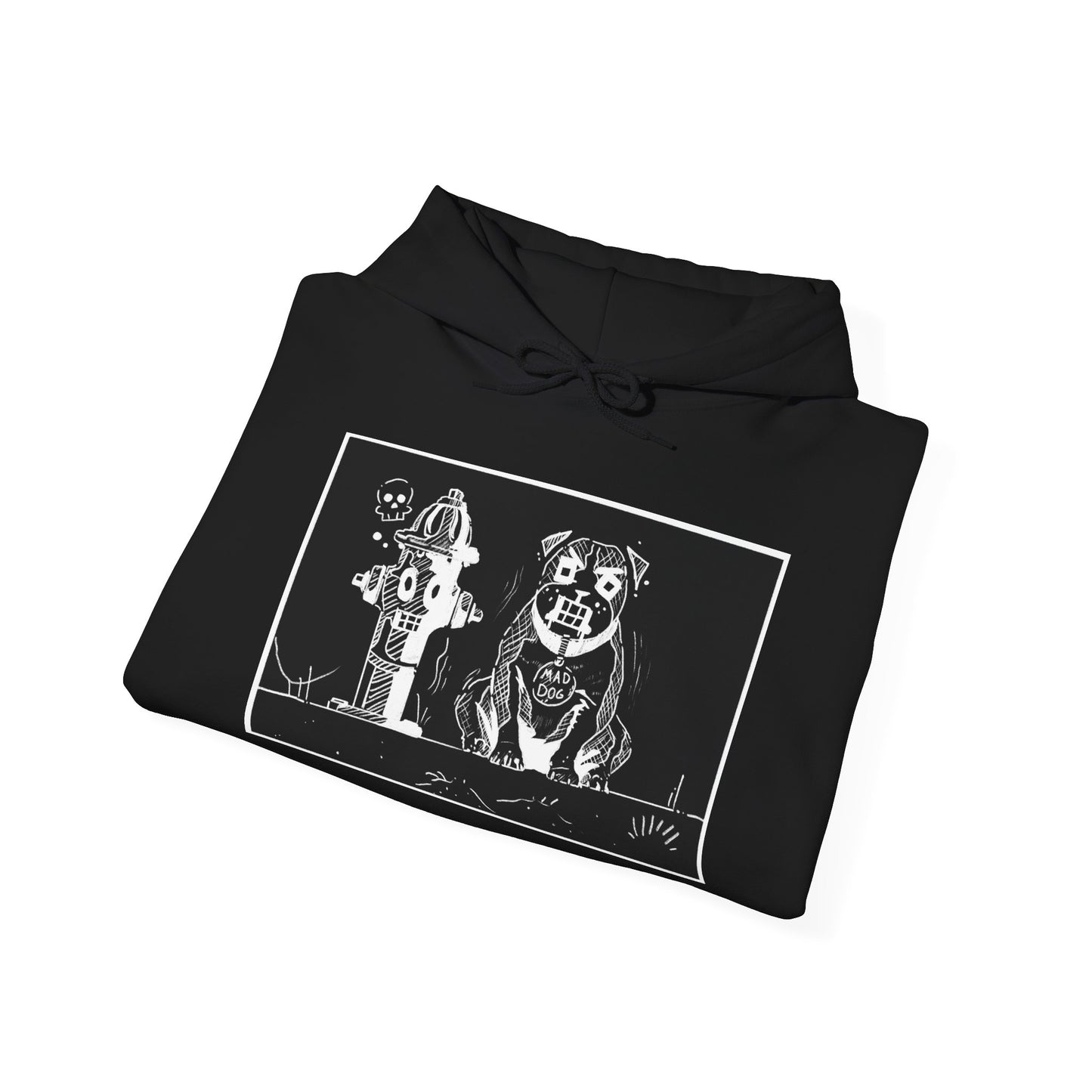 Mad Dog (B/W) Hoodie
