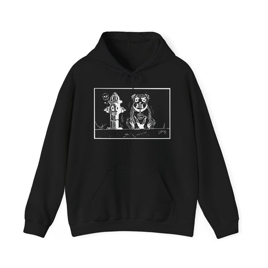 Mad Dog (B/W) Hoodie